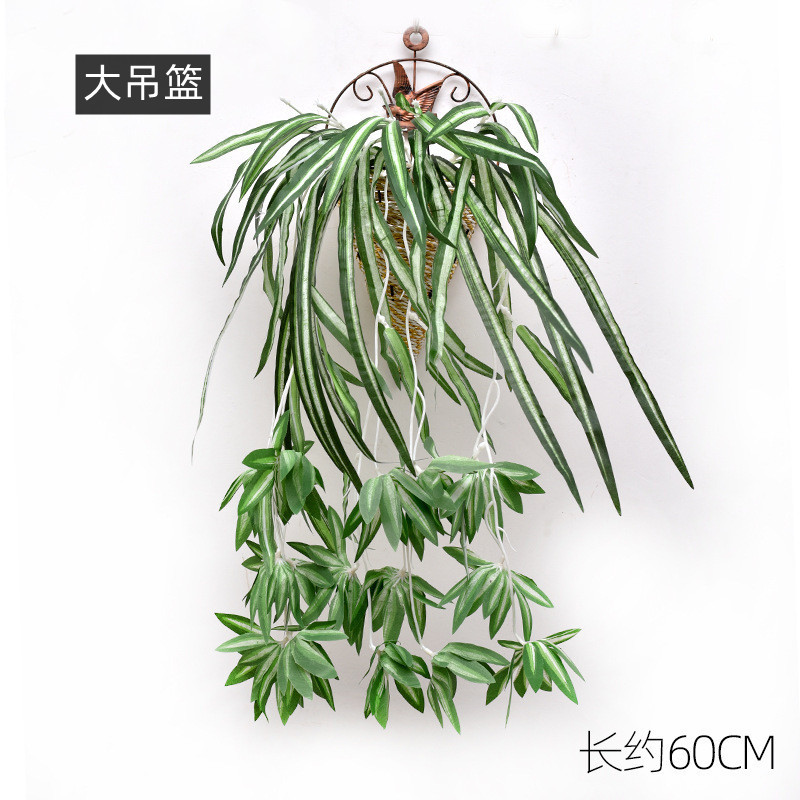 Artificial Plant Wall Accessories Green Fake Green Radish Green Plant Accessories Decorative Fake Flower Handle Bunch of Small Plants Factory Wholesale