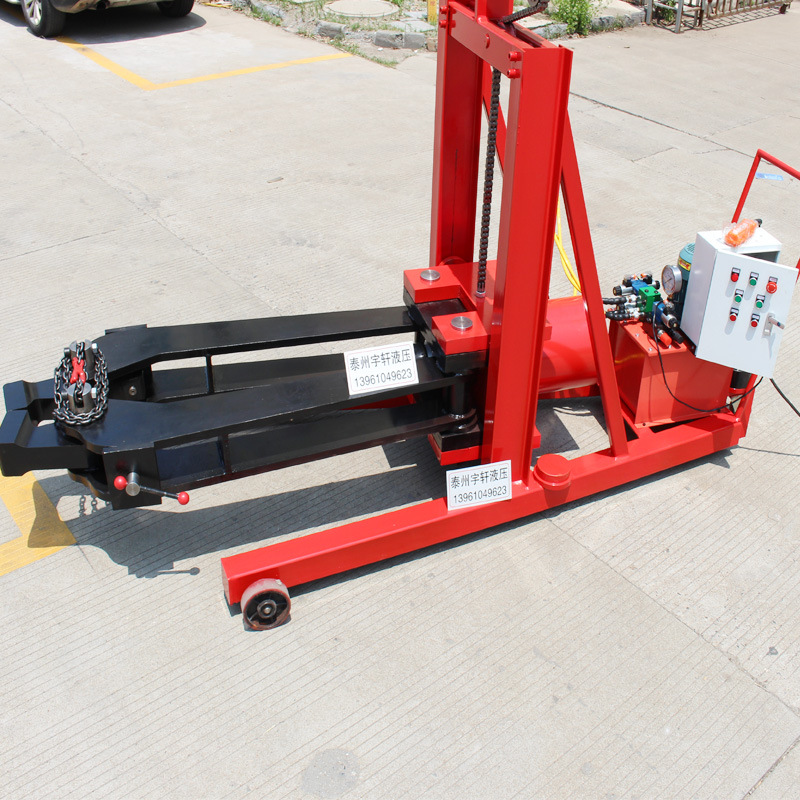 la全自动车载式拉马电动液压升降拔轮器两爪拆皮带轮轴承专用工具