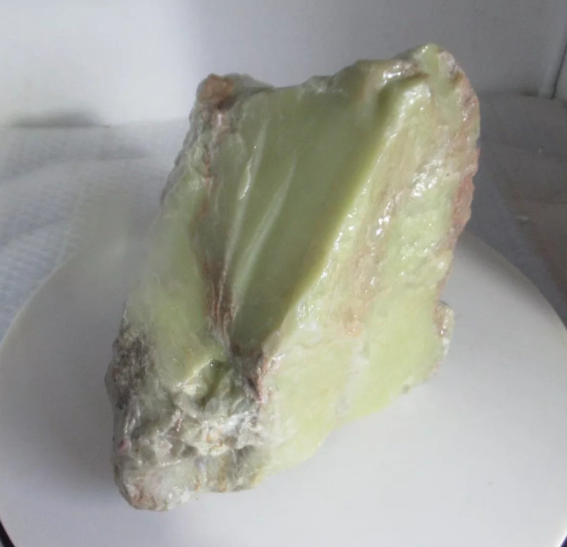 四大名石青田石封门青原石冻石叶腊石5.7摆件印章石料收藏欣赏