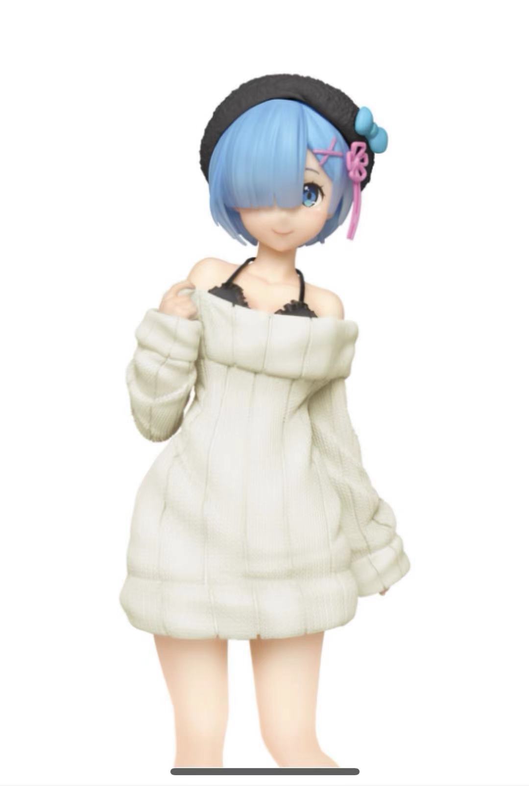 re:从零开始的异世界生活 毛衣蕾姆 冬装粉色紫色蓝色 雷姆 盒装