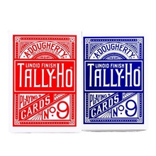 原厂㊣Tally-Ho No.9㊣扑克牌 扇背/圆背 魔术道具 花切 单车牌