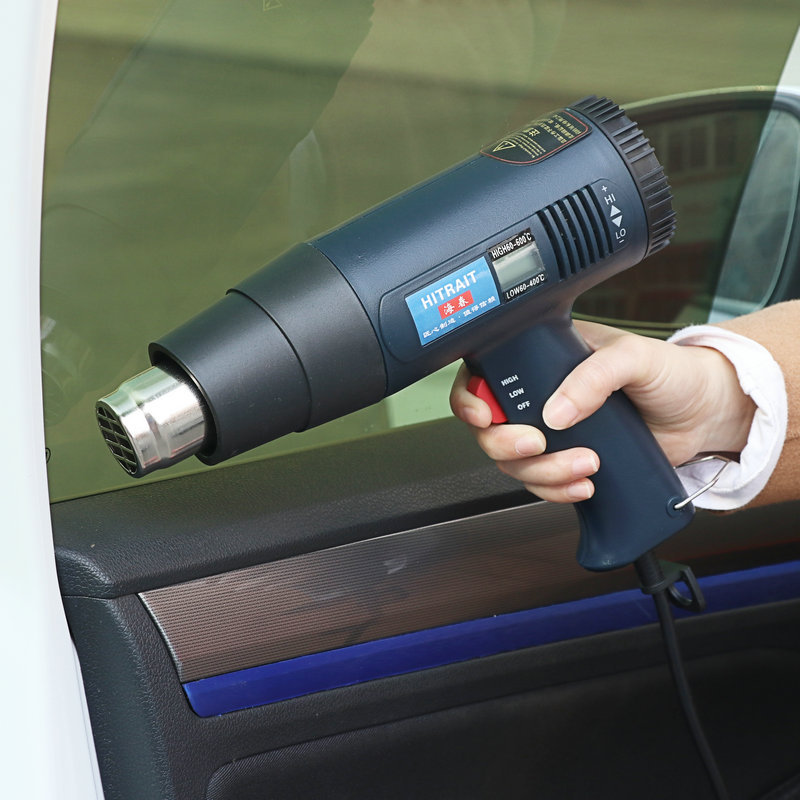 数显调温热风抢 2000w调温工业热风枪汽车贴膜烤枪热缩管热风筒