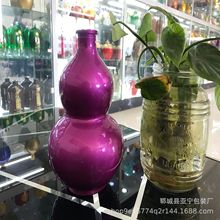 创意防陶瓷喷釉烤花白酒瓶三斤五斤玻璃坛子酒瓶结婚喜宴酒瓶包装