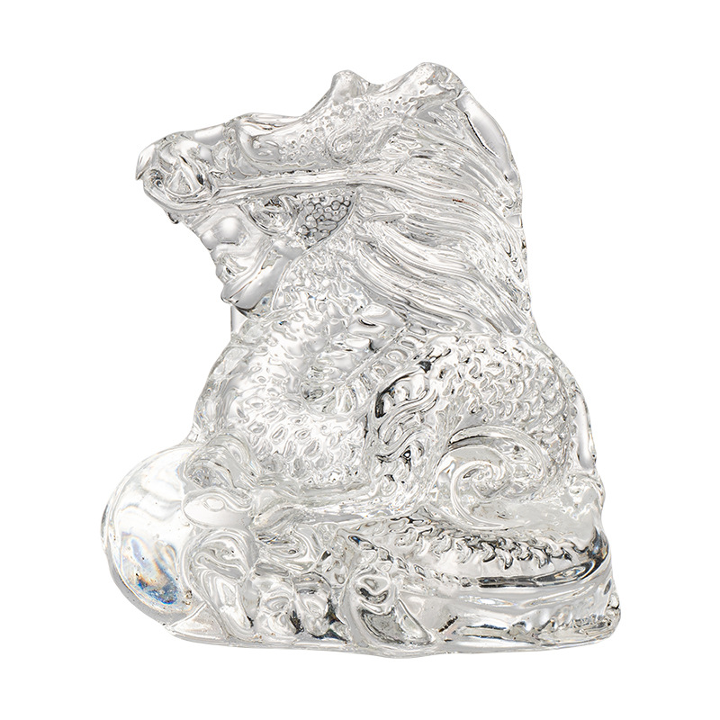 crystal dragon decoration twelve zodiac dragon recruitment opening gift dragon year company year-end gift lucky decoration