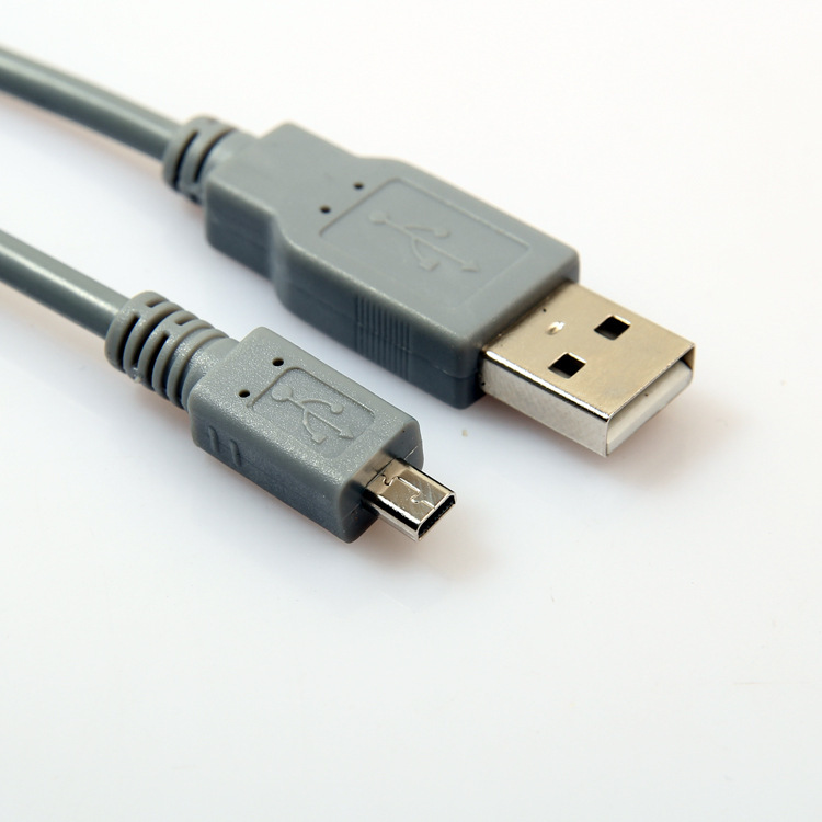 适用于索尼 尼康 松下 奥林巴斯卡片式相机8针镀金8pin usb数据线