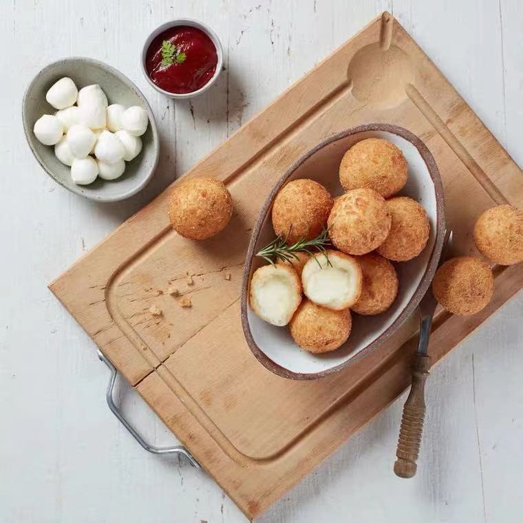 山姆同款 圃美多韩国进口马苏里拉芝心球芝士球720g