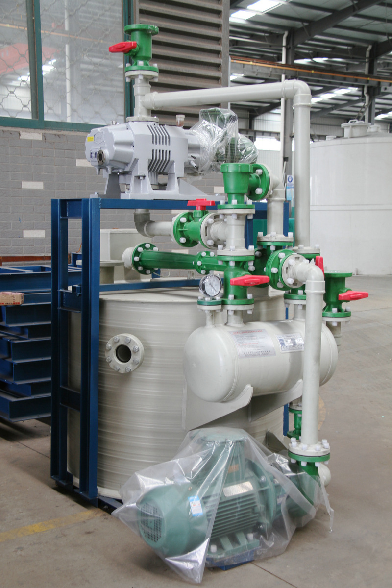 新安江厂家供应fjzjp罗茨水喷射成套真空机组 耐腐聚丙烯真空机组