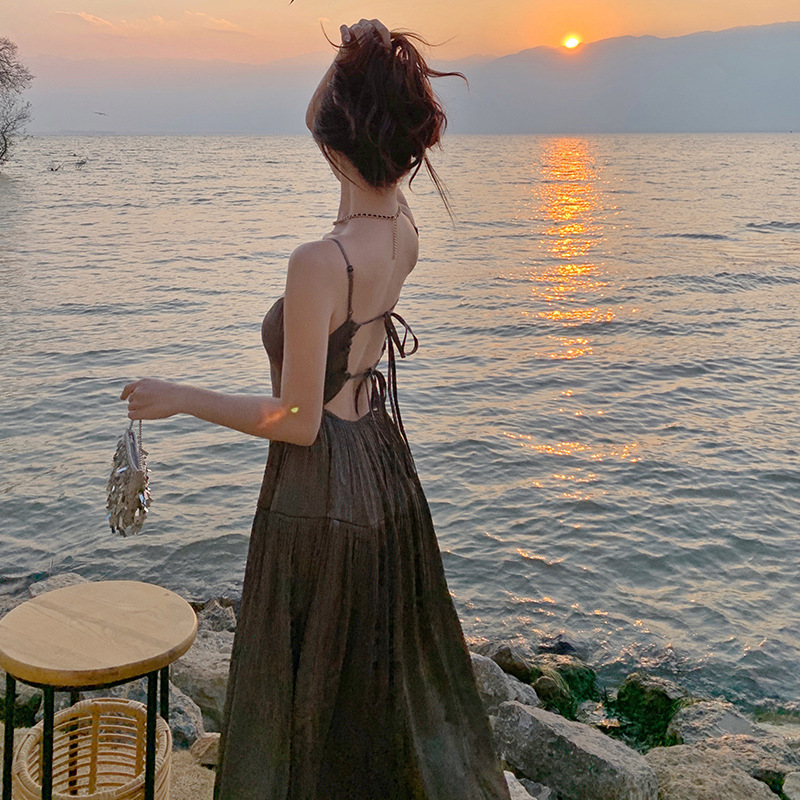 后背y字吊带图片