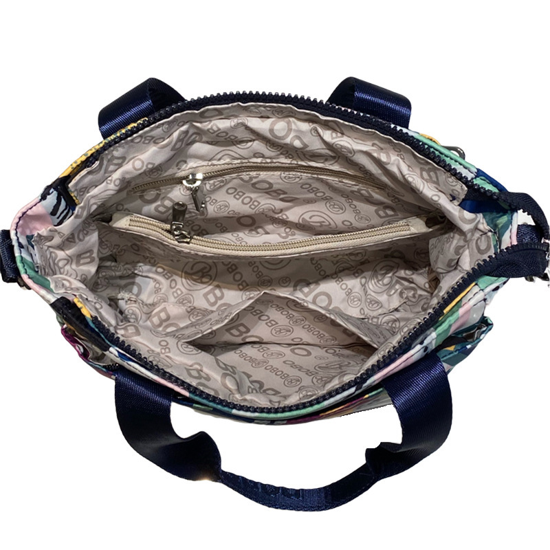 博卜新款尼龙布包时尚单肩斜挎包大容量手提包手拎包现货批发女包