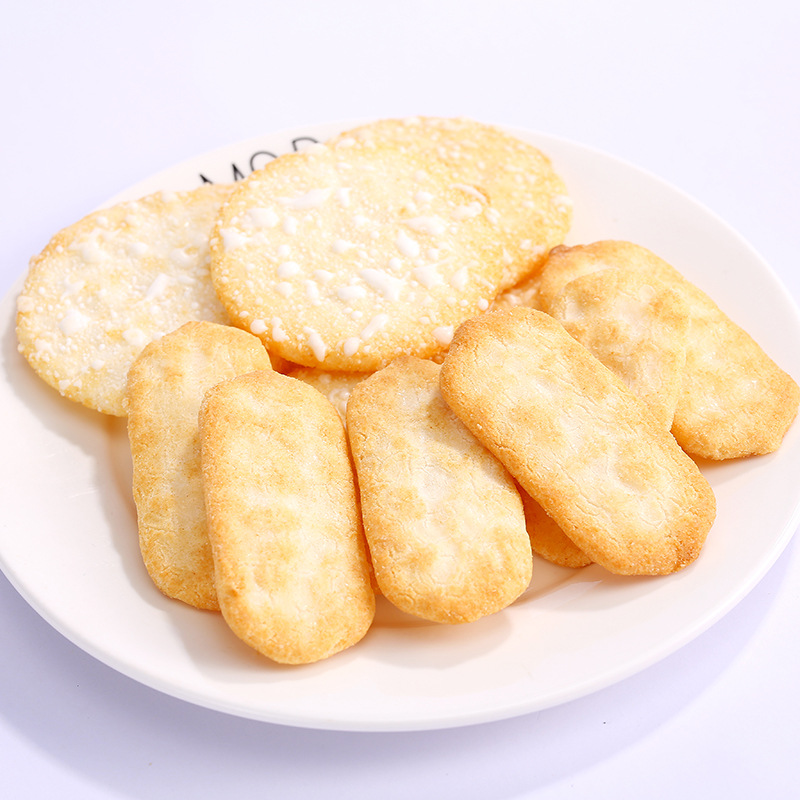 旺旺雪饼仙贝厚烧海苔膨化饼干84g儿童年货怀旧充饥休闲小吃零食