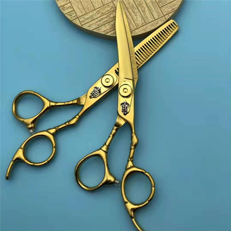 金色剑背美发剪刀 皇家名剪 金银色 颜色可选  多种颜色美发剪刀