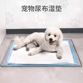 亚马逊硅胶宠物隔尿垫可水洗重复使用训练垫宠物隔尿垫固定尿片垫