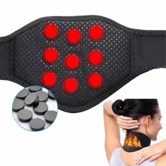 Self-Heating Neck Belt with Warm Neck Cervical Spine Bandana Hot Compress Neck Support Cover Hot Magnet Neck Protection with Hot Pressing Neck Protection Comfortable
