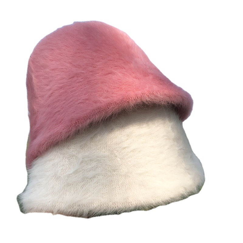 雪地帽子女网红冬适合短发的女孩年冬季新款毛绒绒可爱显脸小批发