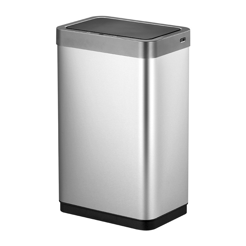 Eko Intelligent Induction Stainless Steel Trash Can Household Living Room High-End Kitchen Classification with Lid Large Bucket Ek9260