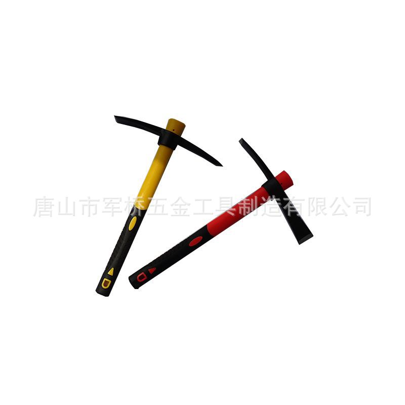 portable small steel pick gardening tools small cross pick manganese steel forged cross pick hoe