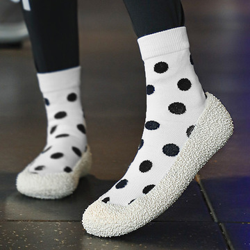 室内运动鞋健身鞋瑜伽鞋健身房锻炼鞋高腰休闲室内女百搭鞋袜子鞋