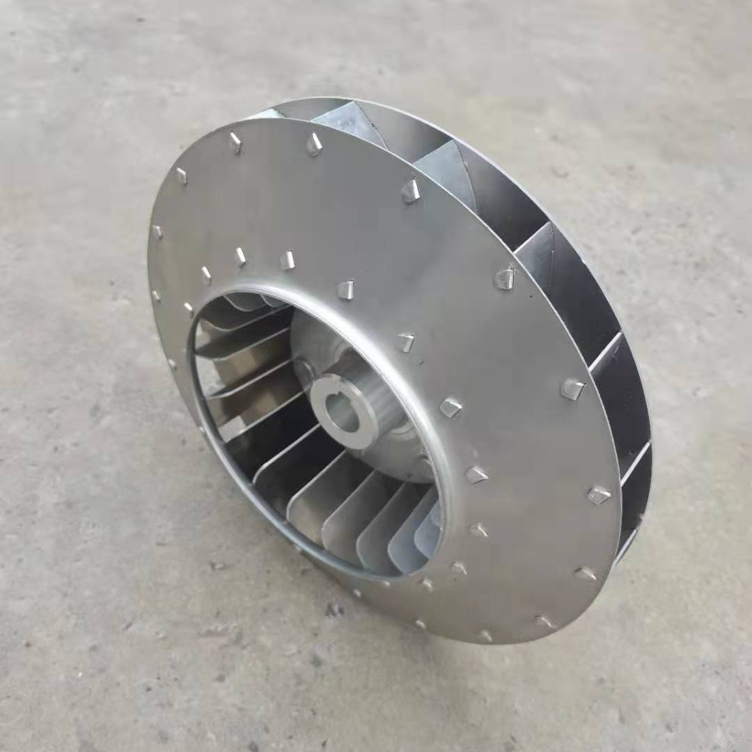 油雾烟雾回收空气净化废气处理设备风轮扇叶 离心风机铝叶片风叶