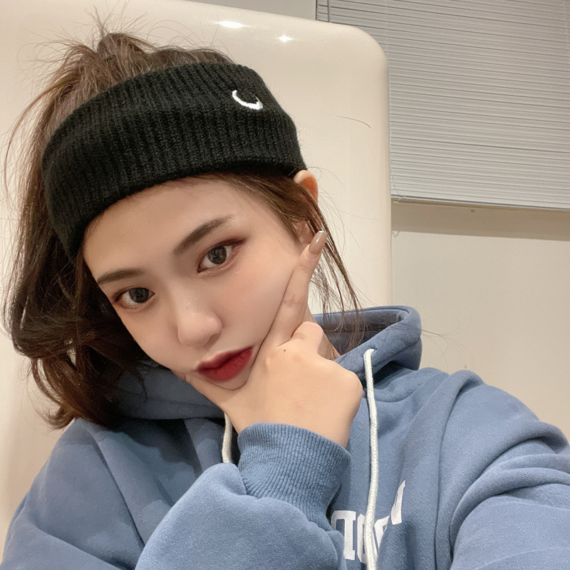 日韩四季针织发带女韩版网红毛线发箍运动头带情侣运