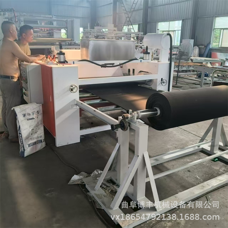 挤塑板铝箔热烫贴合机 XPE海绵皮革热熔胶复合机 保温棉涂胶机