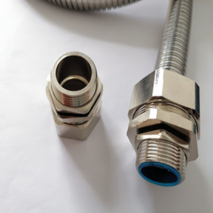 供应 外牙型穿线管连接头  英制金属软管10mm直接头