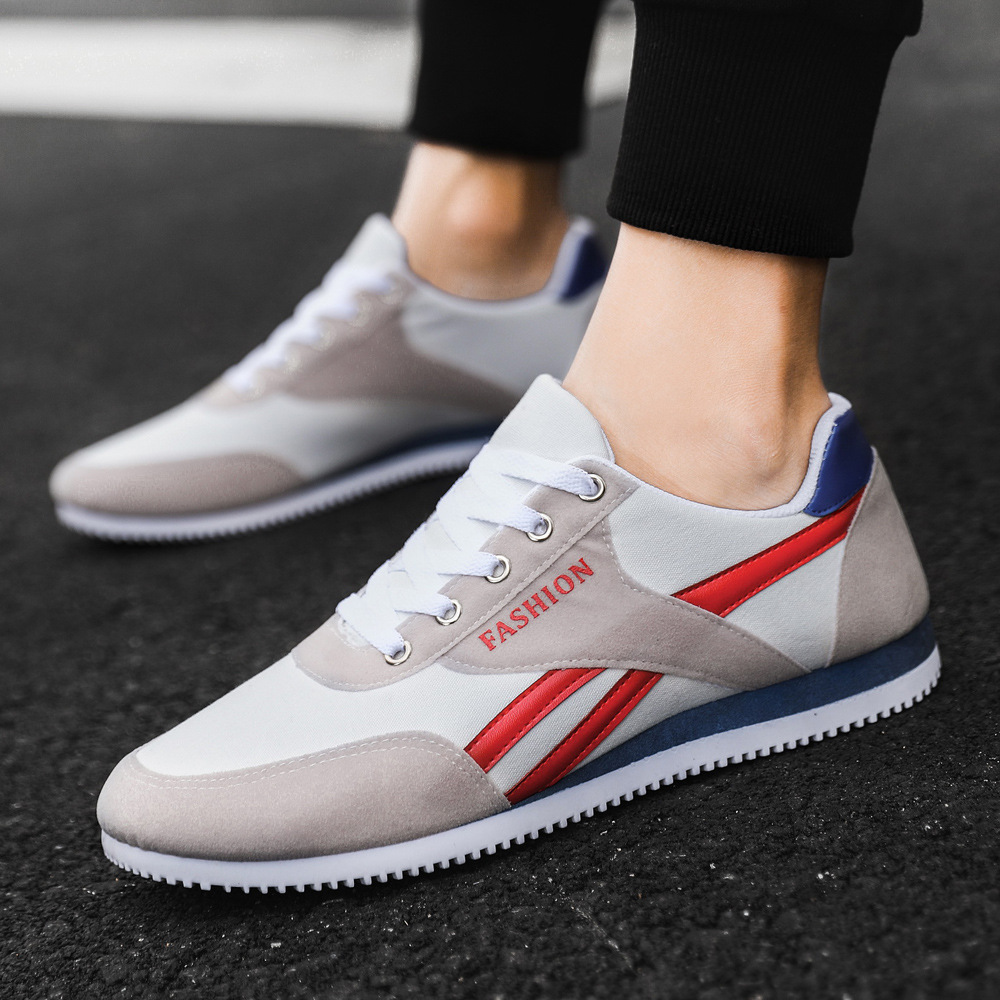 阿甘鞋男2021秋季新款韩版百搭运动休闲鞋软底防滑耐磨透气跑步鞋