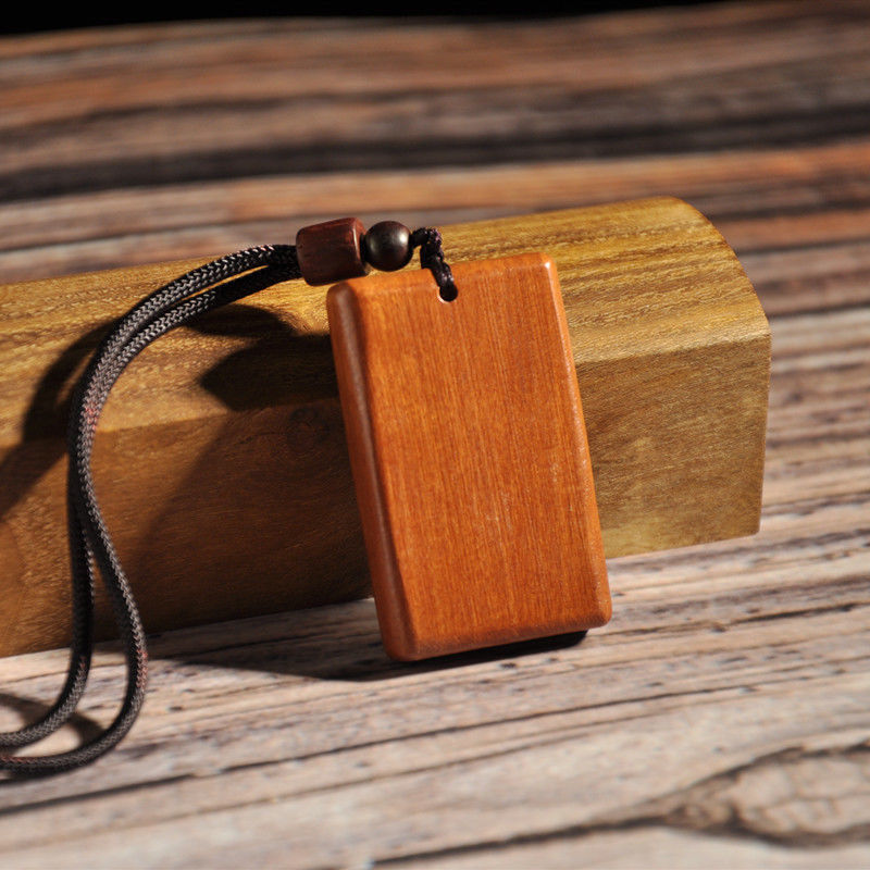 木雕工艺品刻字桃木无事牌钥匙扣挂件随身吊坠情侣小礼物厂家直销