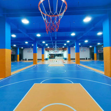 室内篮球场PVC运动地胶幼儿园舞蹈室羽毛球场荔枝宝石纹地面材料