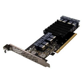 2/nvme sff8643扩展卡pci-e转mini sas/u.2转接卡