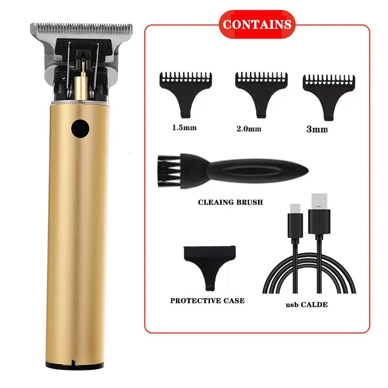 electric hair clipper Factory Generation T9 Retro Oil Head Electric Clipper Carving Shaving Head Hair Clipper Hair Salon Household Haircut Clippers