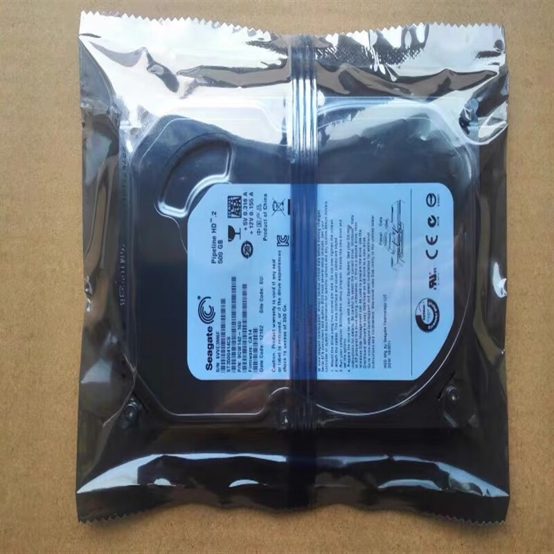 硬盘希/捷500g机械硬盘台式机硬盘串口薄盘单碟st500dm002监控硬