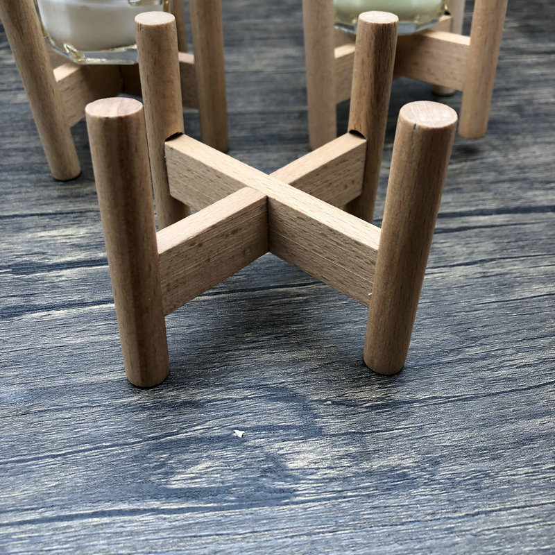 花盆架实木落地架子工艺品木架四角架展示架绿萝室内木花架木制品