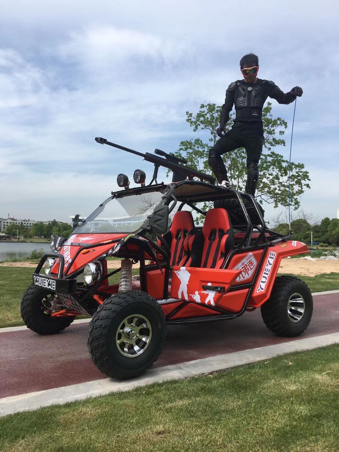 全地形四轮沙滩车成人双人赛道山地越野场地卡丁车摩托车