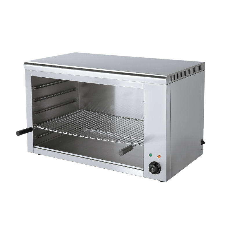 挂壁式面火炉商用升降电热烤箱937不锈钢烤鱼炉鸡翅烤肉机电烤炉