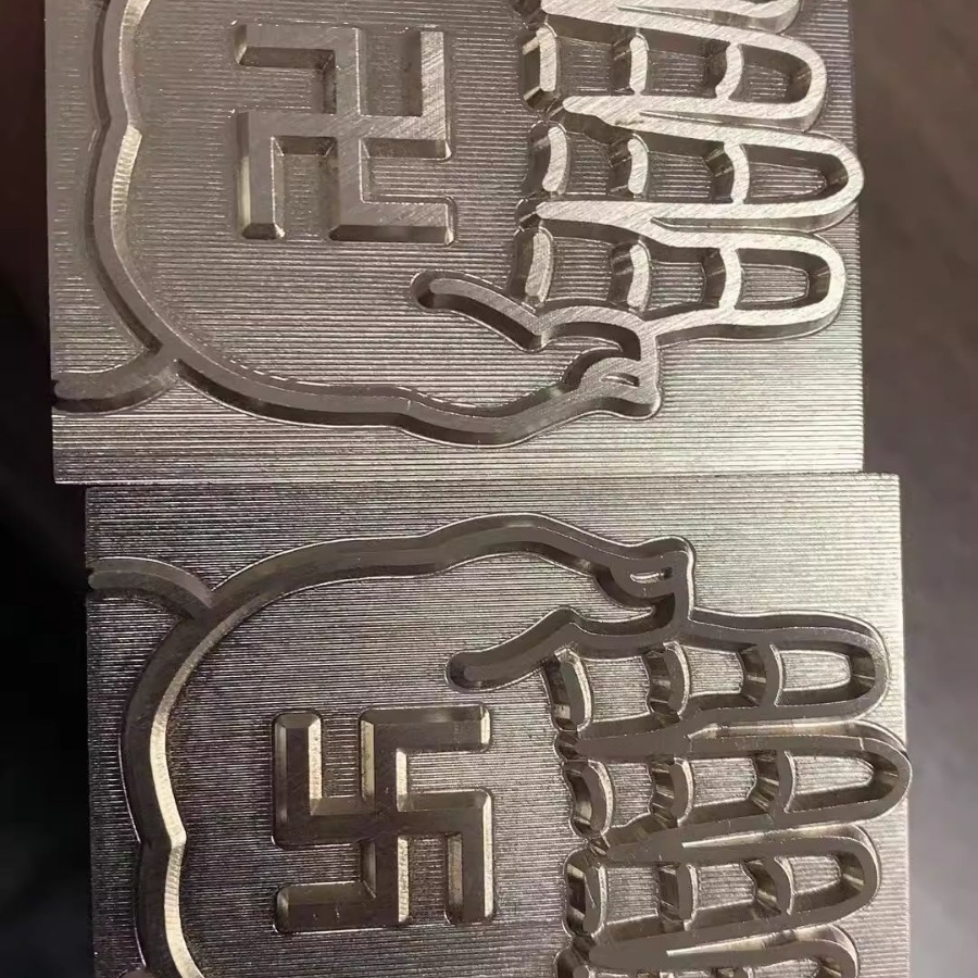 佛手印 万字佛手印 佛手黄铜印 纯铜材质佛手印章法印 可设计