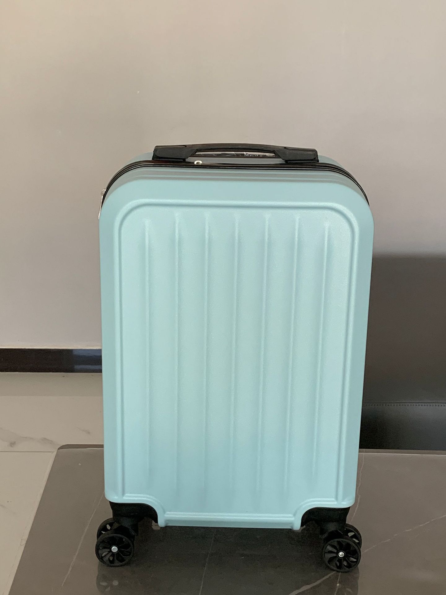 Suitcase Wholesale Gift Trolley Case 20-Inch Children's Striped Minimalist Luggage Password Boarding Universal Wheel Leather Case