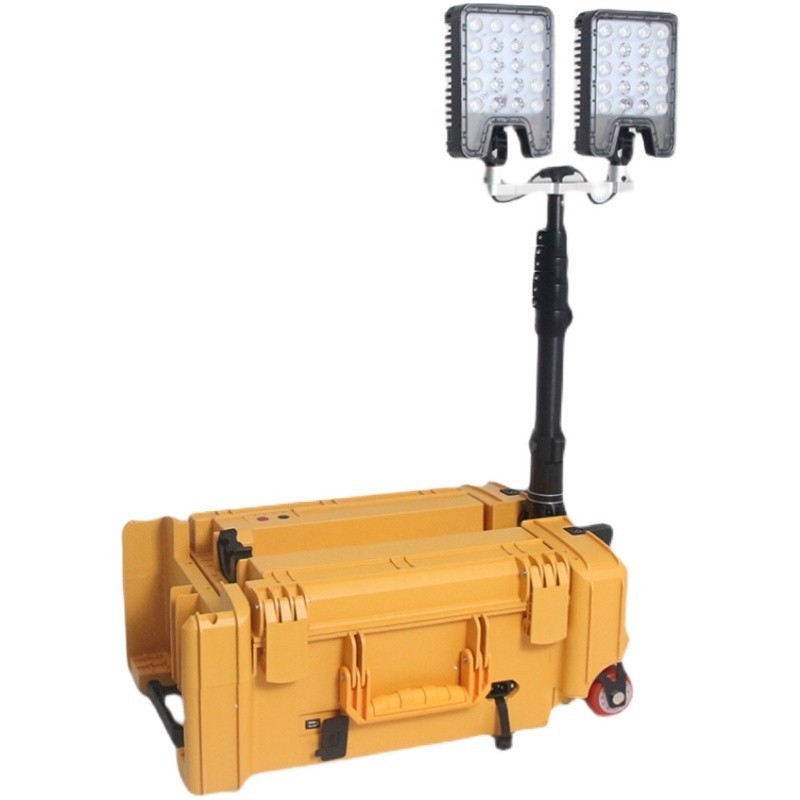 Fw6118 Mobile Lighting System Rechargeable Emergency Light Portable Maintenance-Free Mobile Lifting Lamp