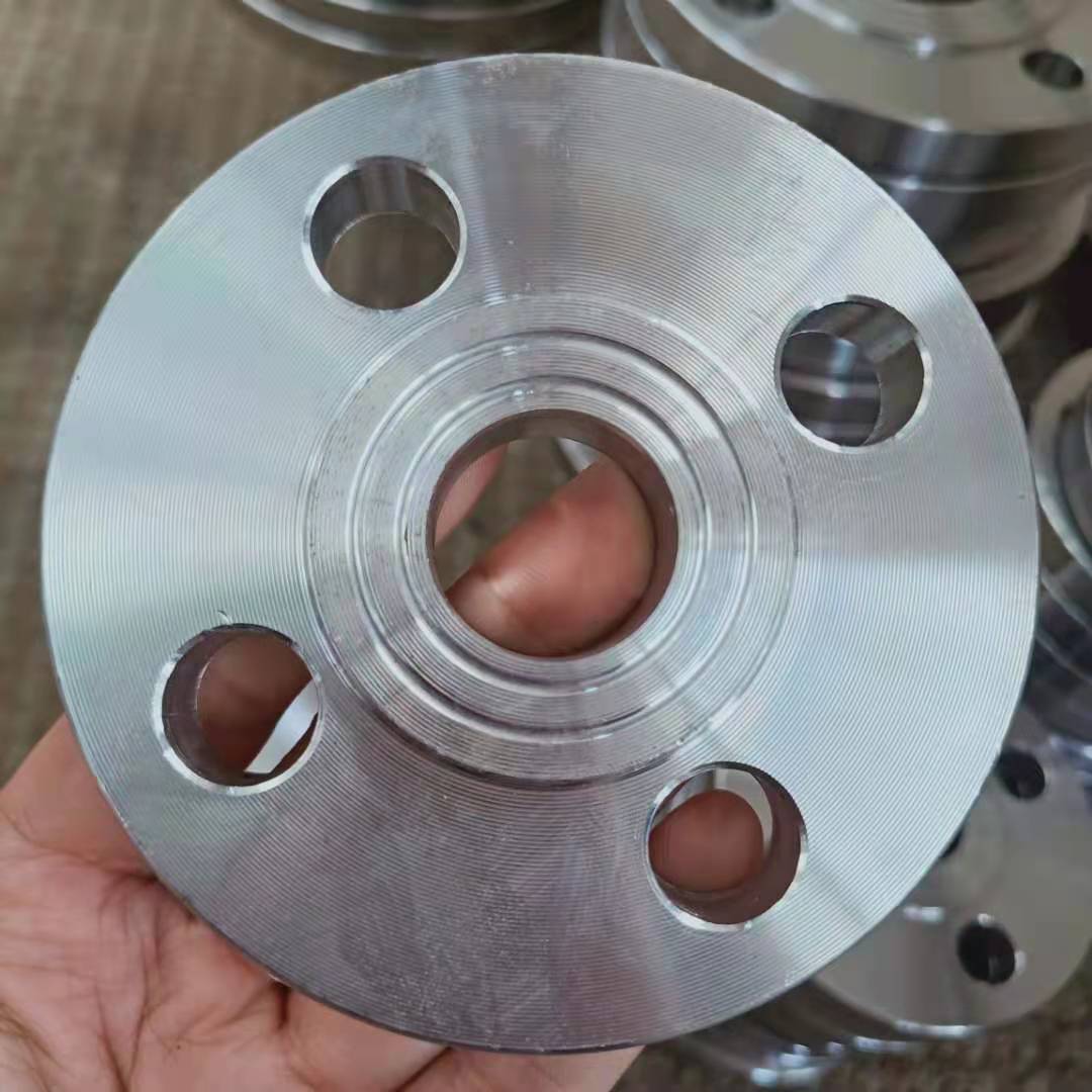 304不锈钢日标法兰盘rf突面平焊法兰jis10k锻打法兰片法兰盖盲板