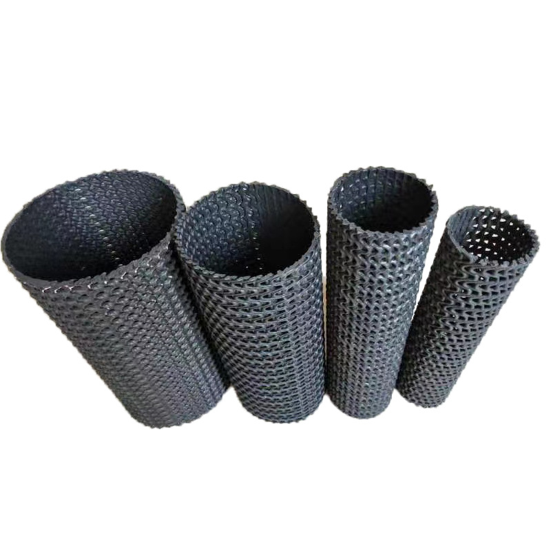 园林绿化渗水管hdpe硬式透水管曲纹网状透水管暗沟盲沟管道路管道