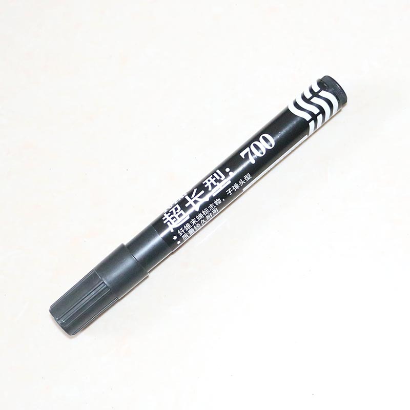 耐用黑色油性记号笔 仓库物流快递签字笔 擦不掉大头笔 现货批发
