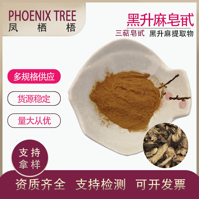 黑升麻提取物 三萜皂苷/甙 CAS84776-26-1 黑升麻皂甙0.8%2.5%8%
