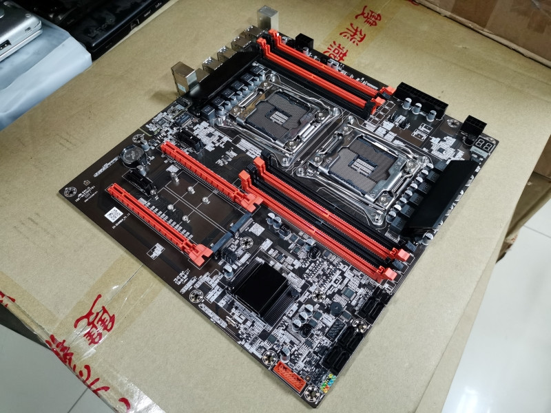 促销 科脑x99双路主板2011针脚x99双路主板p盘用主板