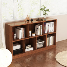 家用简易书架落地置物架组合柜柜子储物柜卧室置物柜矮柜书柜客厅