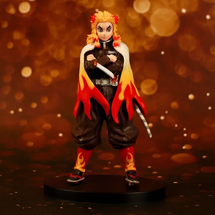 鬼灭之刃 zero 炎柱 炼狱杏寿郎 炎之呼吸 盒装手办摆件