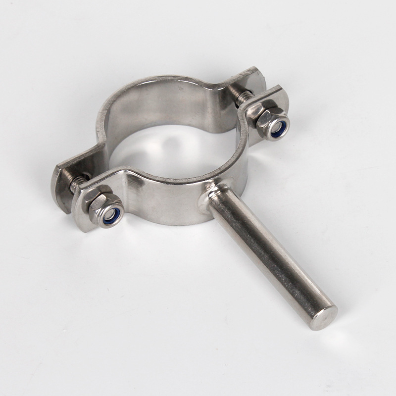 5成交0件304不锈钢卡扣卡箍管支架固定夹燃气管道管夹钢管抱箍pvc管子