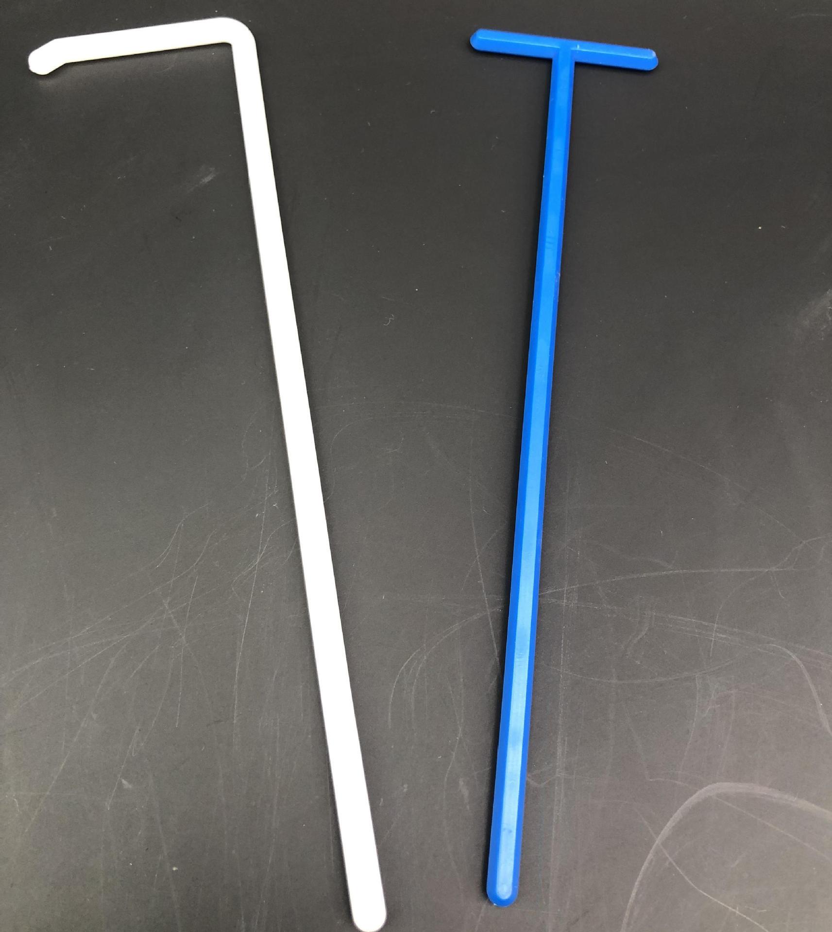 一次性实验耗材无菌细胞推刮器 细胞推板 塑料涂布棒l型 t型