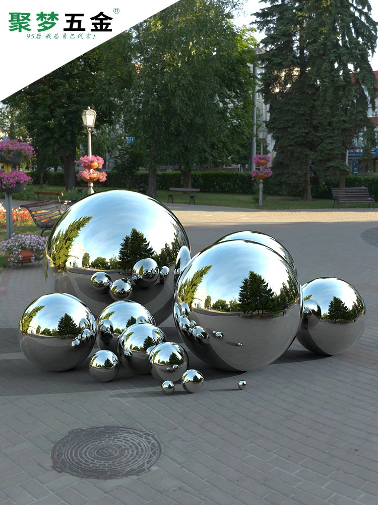 304不锈钢球空心球精品圆球镜面半圆球1.5mm加厚金属球浮球彩色球