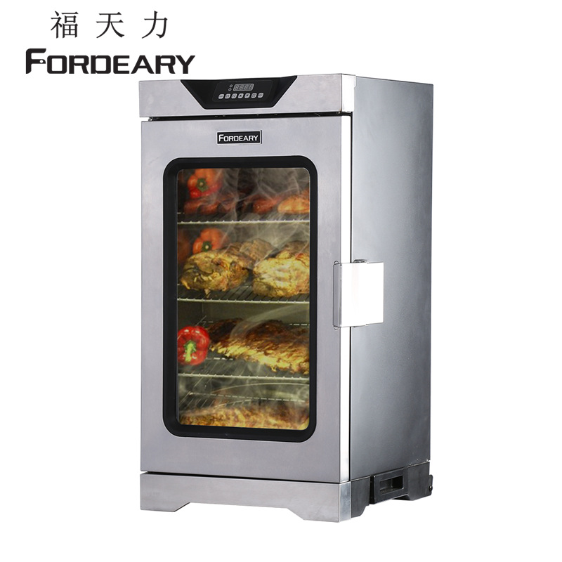 福天力电熏烟炉家用木屑电烟熏炉烧烤炉电熏烤炉(德克萨斯烤肉)