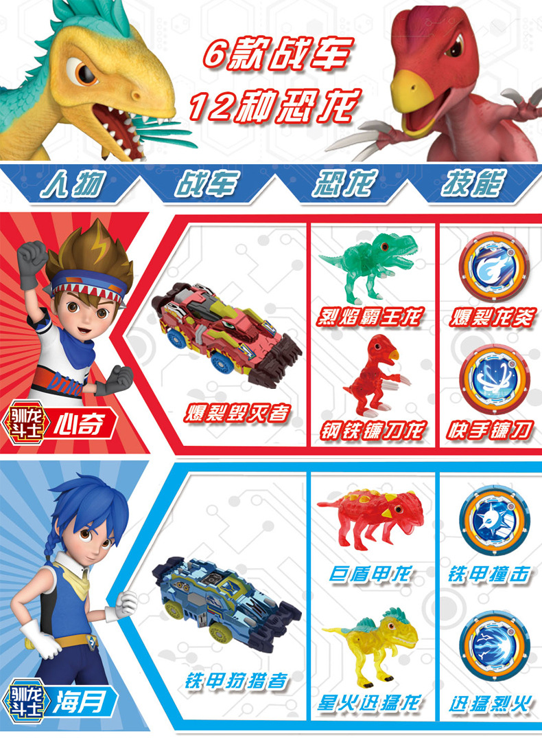 心奇暴龙战车爆裂新奇亿奇爆龙飞车站车变形恐龙蛋霸王龙男孩玩具