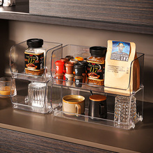 茶包收纳盒办公桌胶囊咖啡收纳架桌面置物架亚克力茶叶零食茶水间